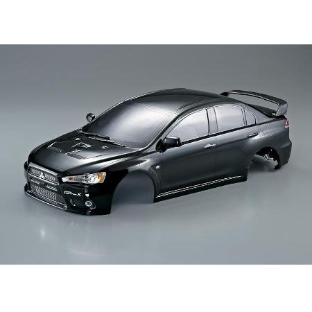 Killerbody Carrozzeria 1:10 Mitsubishi Lancer Evo X 190mm Nero painted - KB48005